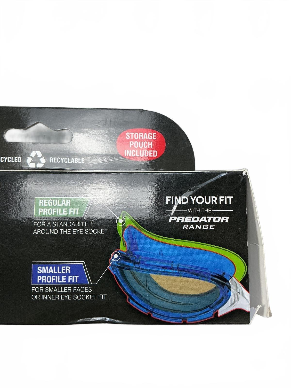 Zoggs Predator Flex Polarized Ultra Swimming Goggles Smaller Profile Fit Black