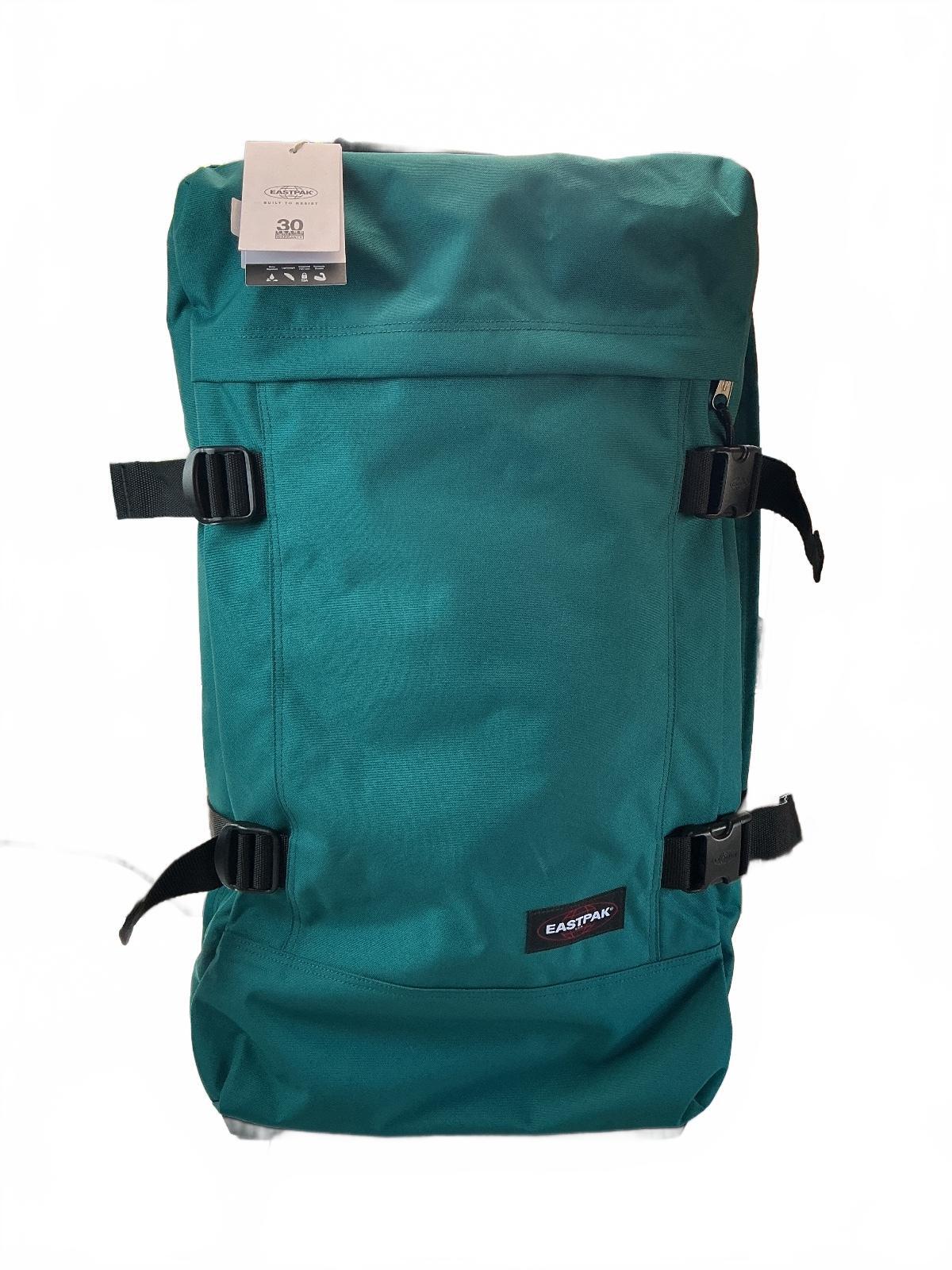 Eastpak Tranverz M 78L Green Travel Suitcase