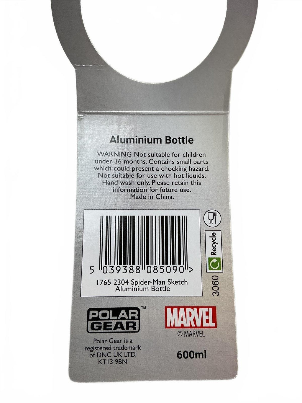 *NEW* Marvel Spider-Man Aluminium Bottle 600ml