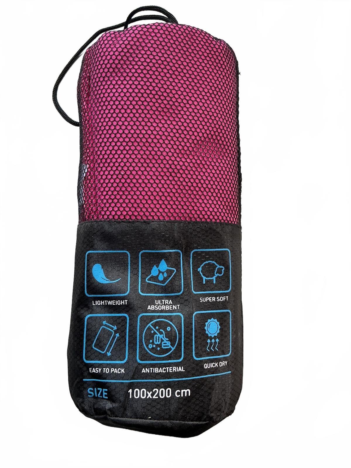 milestone camping AC240V/130W Electric Pump with Fit-Flip Sports Towel 100x200cm