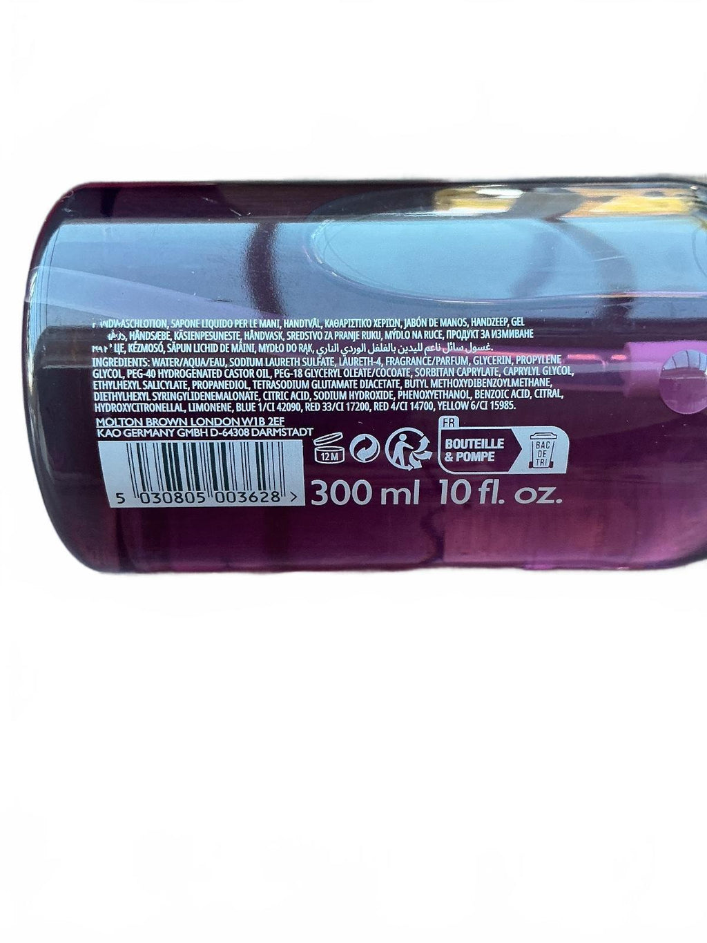 Molton Brown Fiery Pink Pepper & Flora Luminare Hand Wash Duo 2 x 300ml+Giftbag