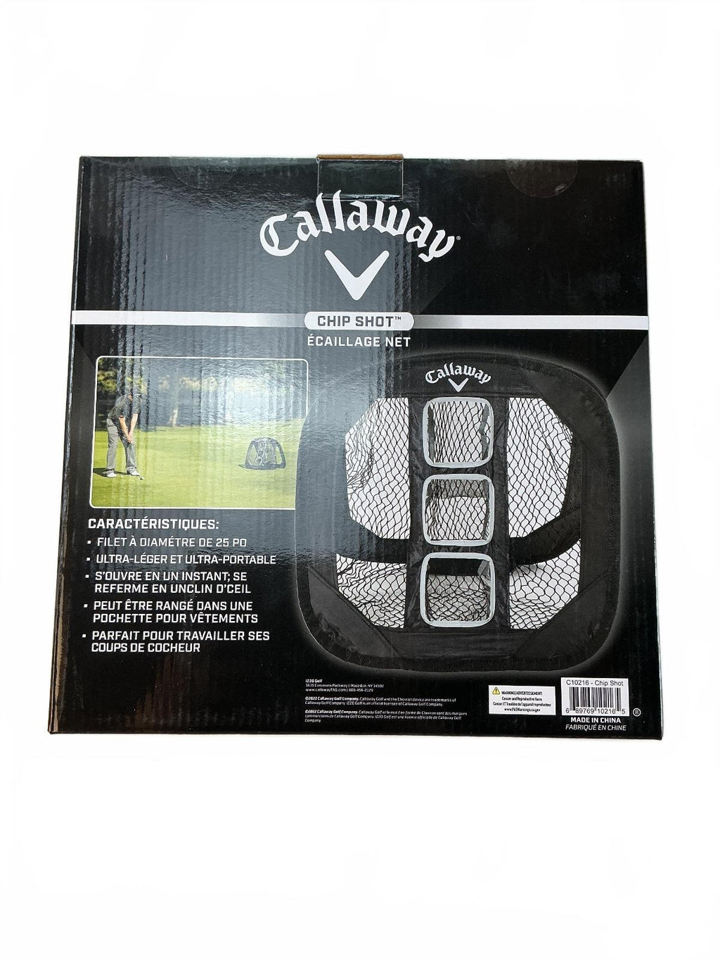 Callaway Chip Shot Chipping Net 25 Inch Practice Size