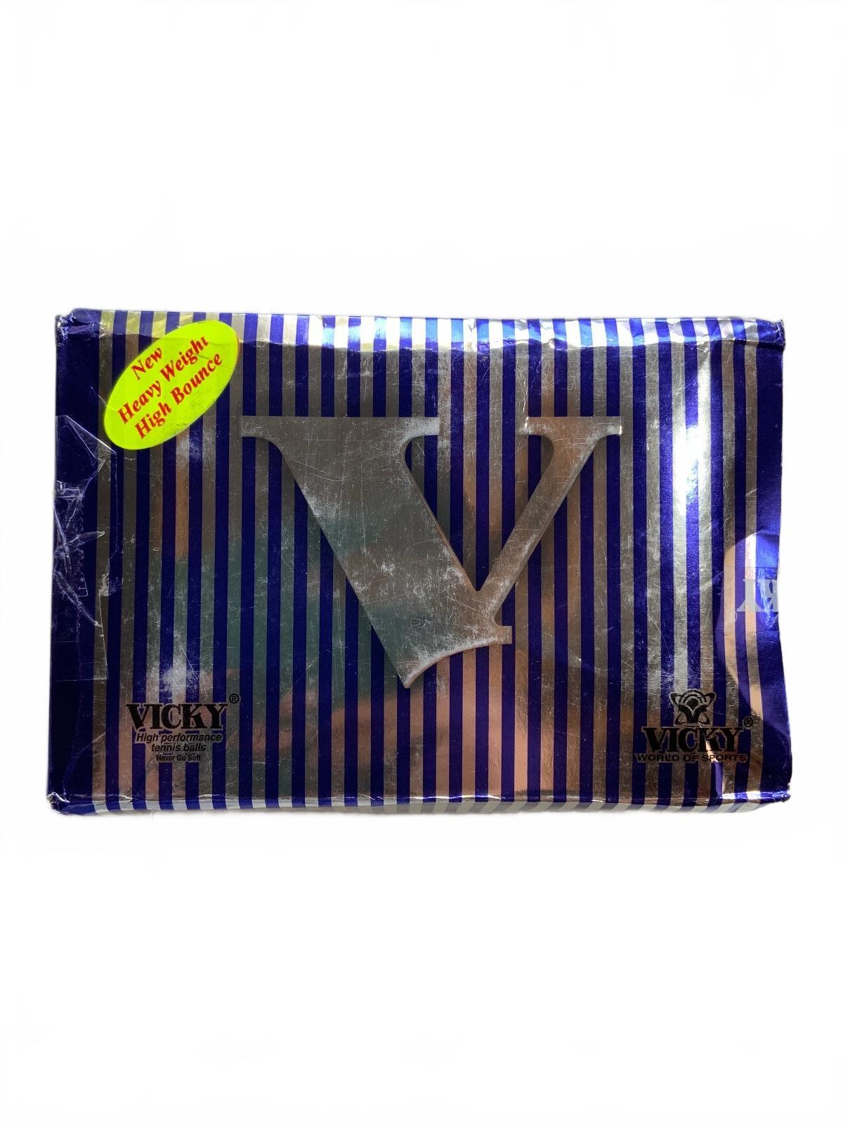 Vicky Maroon Tennis Cricket Balls Heavy Pack of 6 High Bounce