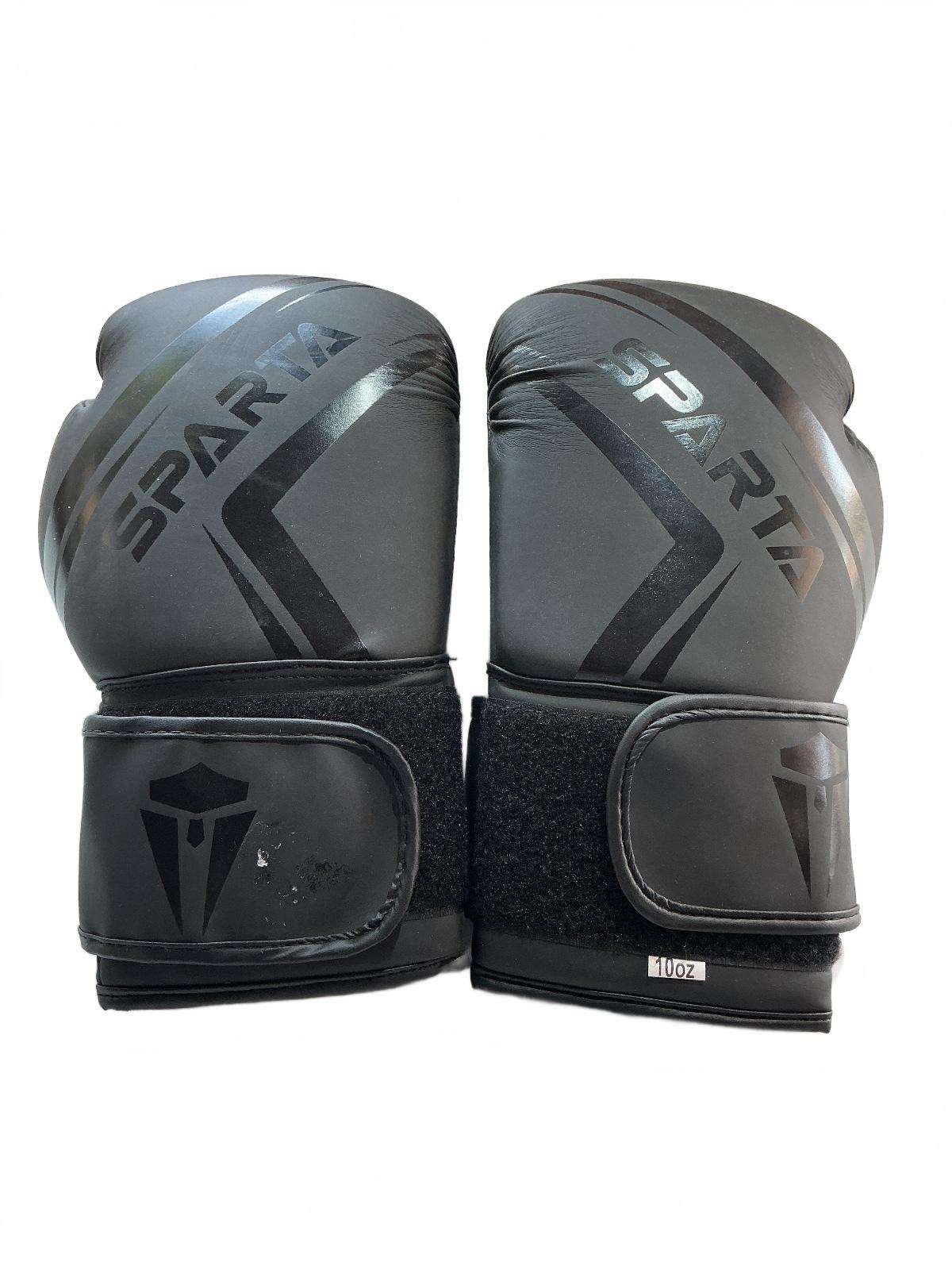 Sparta Boxing Gloves 10oz Black Comfortable and Durable Training Gloves