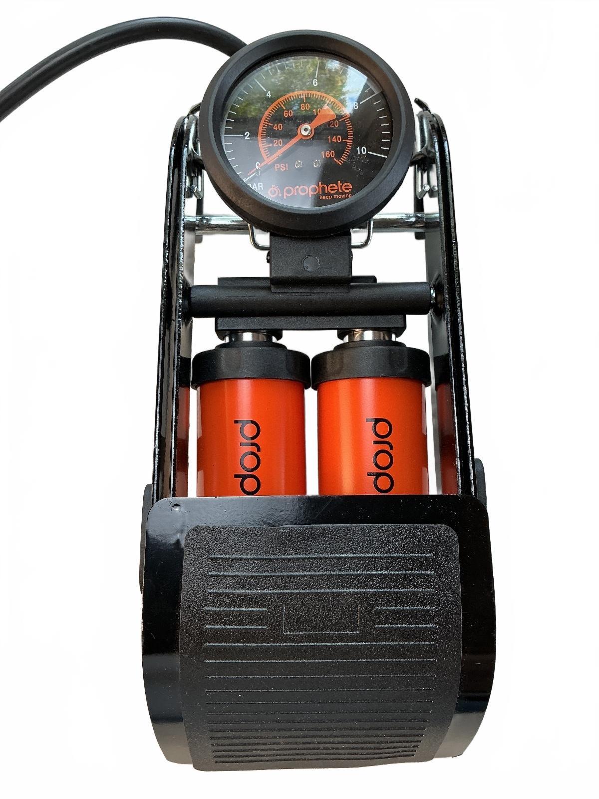 Prophete Foot Pump with Double Cylinder 11 Bar