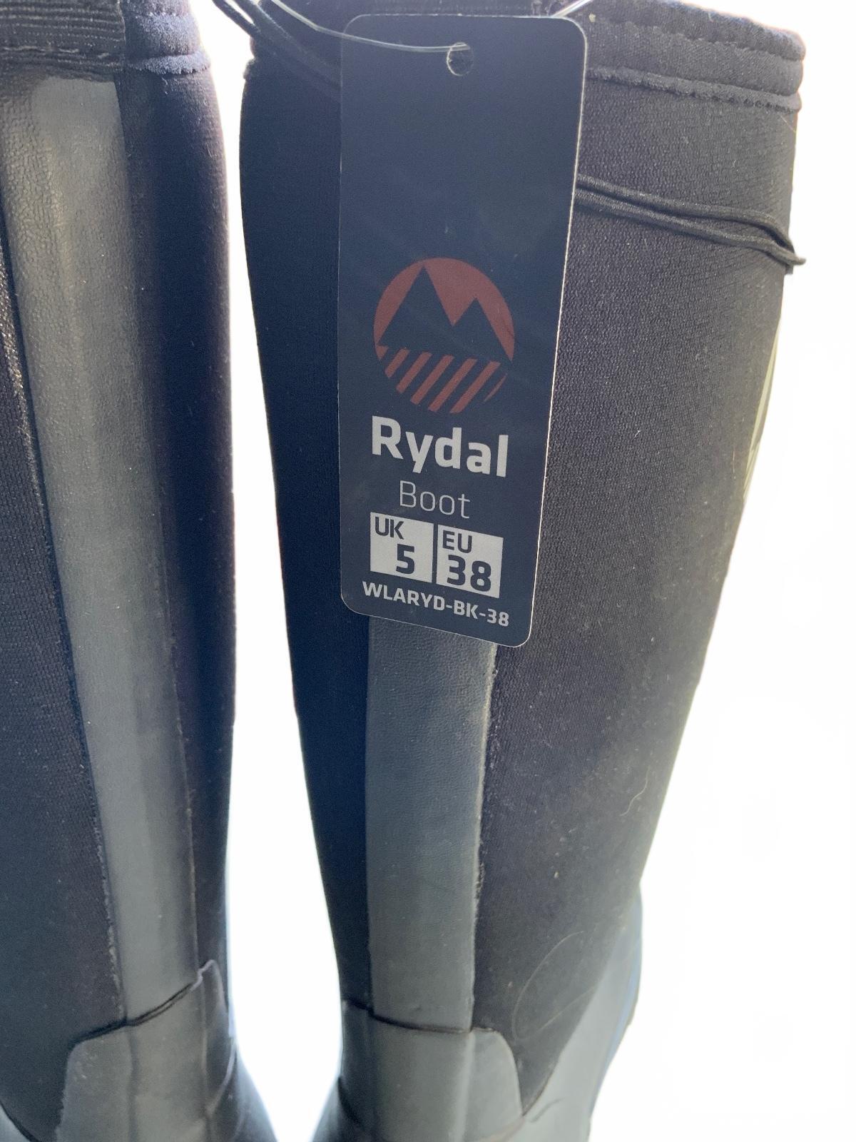 Lakeland Active Rydal Black Boots UK 5 EU 38 Waterproof Outdoor Footwear