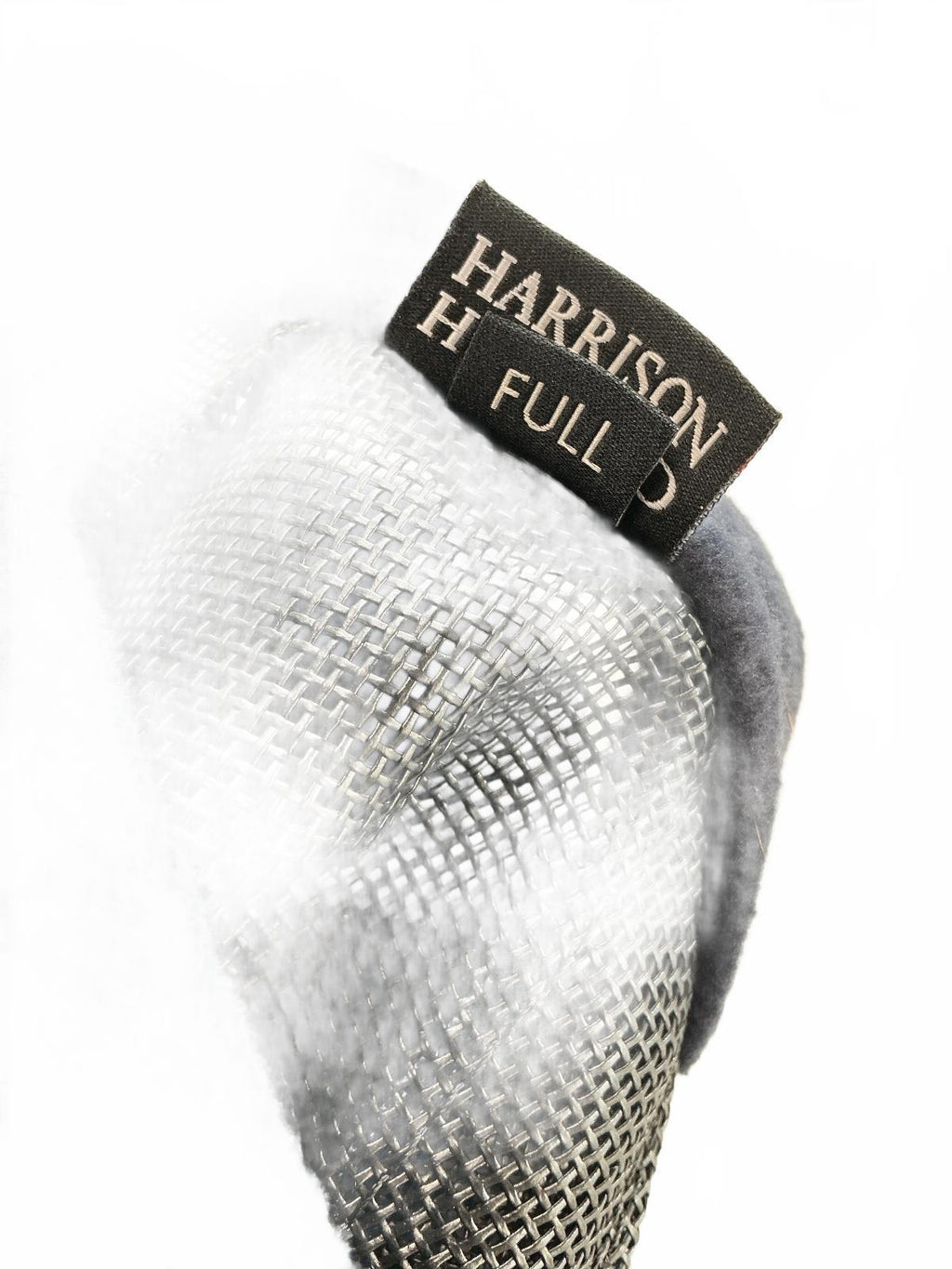 Harrison Howard Unisex Fly Veil/Ear Bonnet Black Mesh Ultimate Maskology