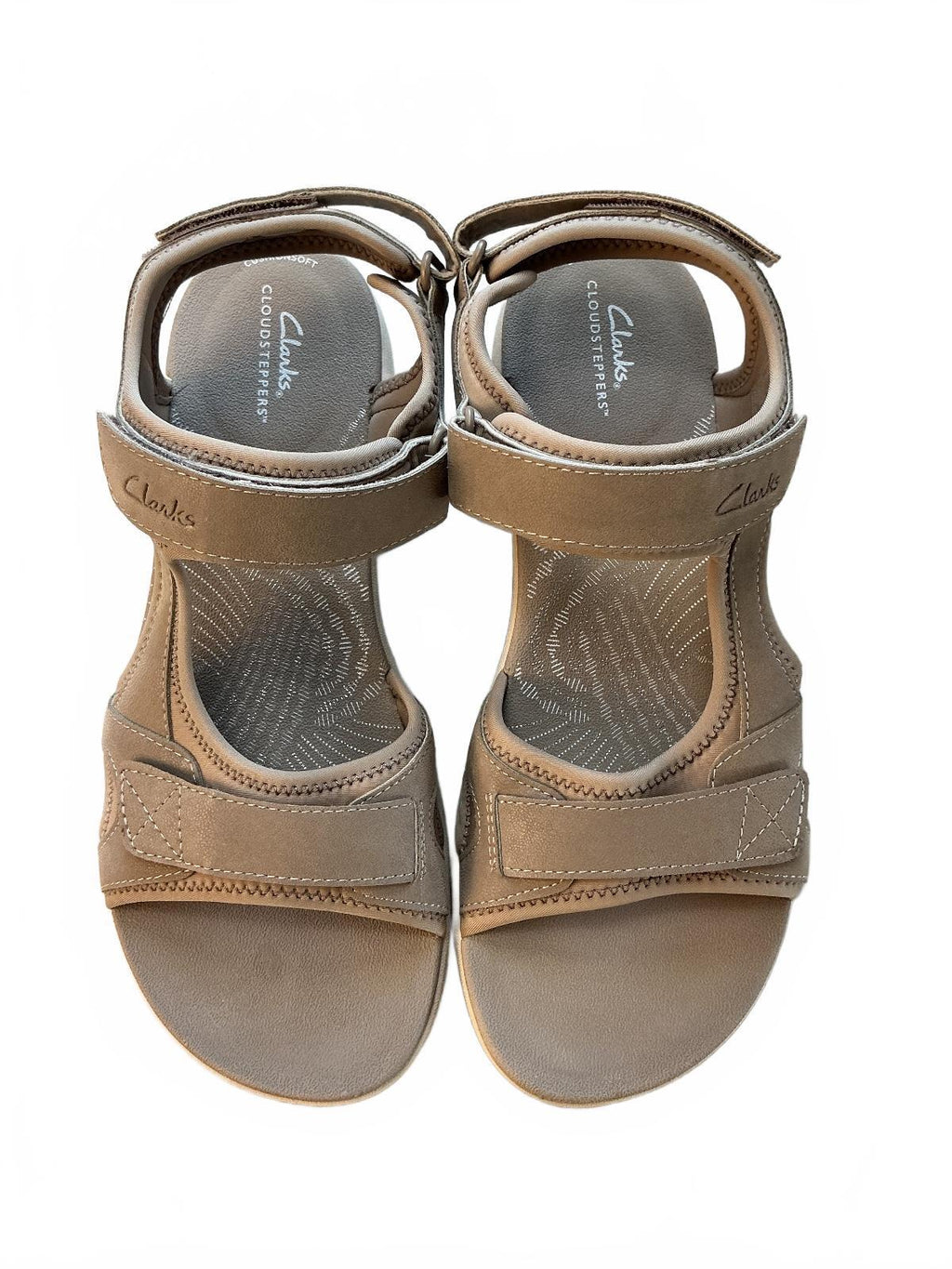 Clarks Mira Bay Stone Sandals Size 6D Uk Comfortable