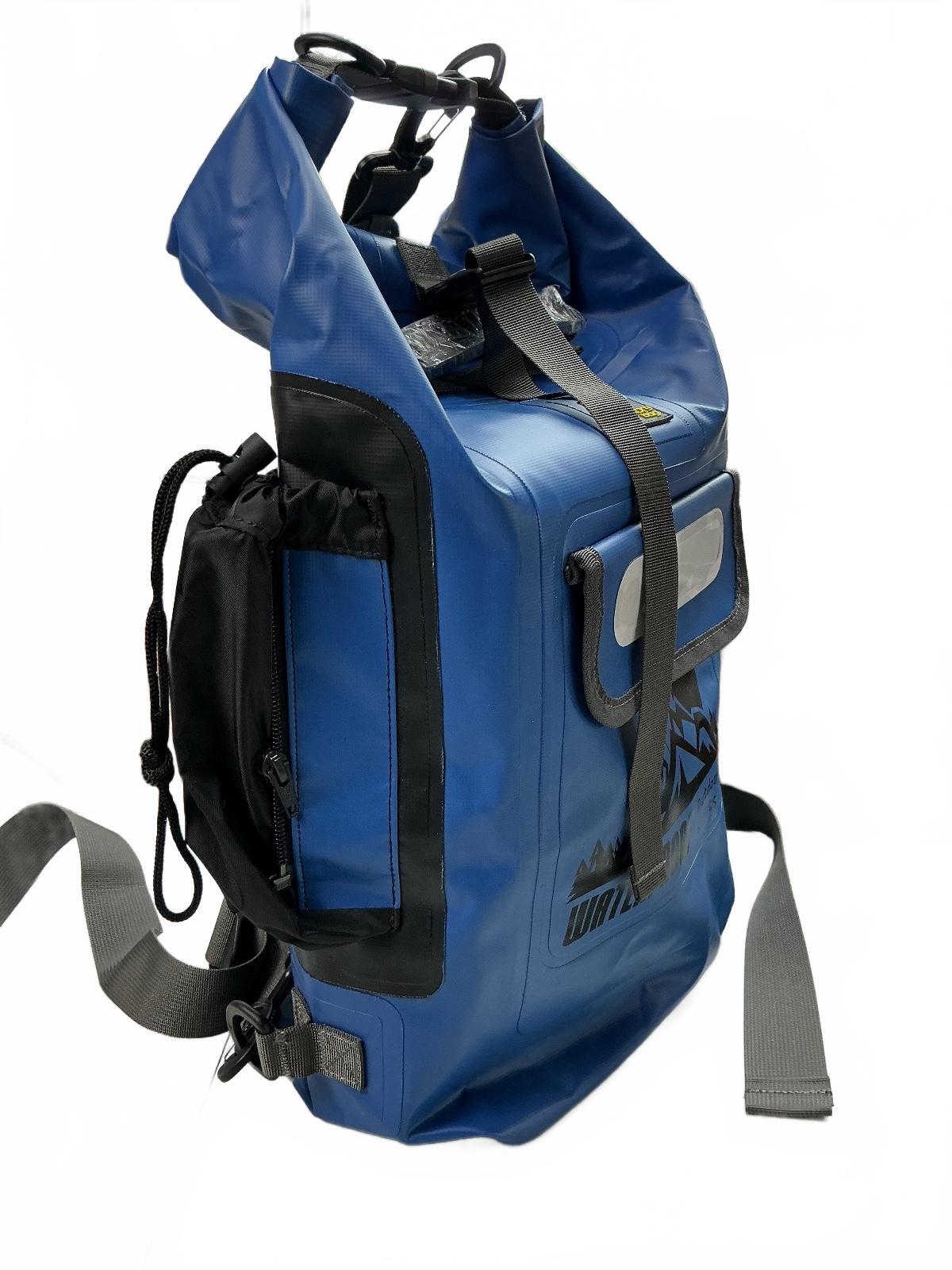 iDrybag 30L Waterproof Outdoor Sports Backpack Blue