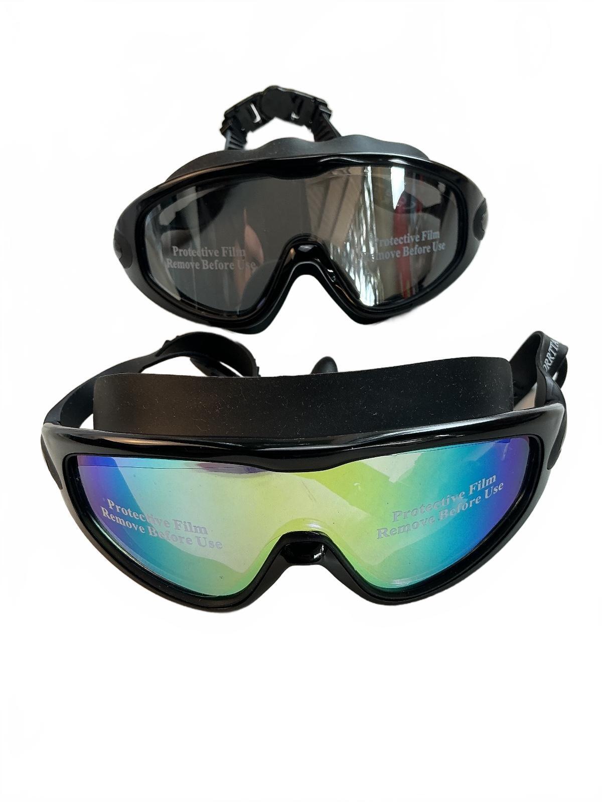 Lorritta Wide Lens Swimming Goggles Black Size
