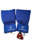 AQF Sports Hand Wraps Large Blue Boxing Protection