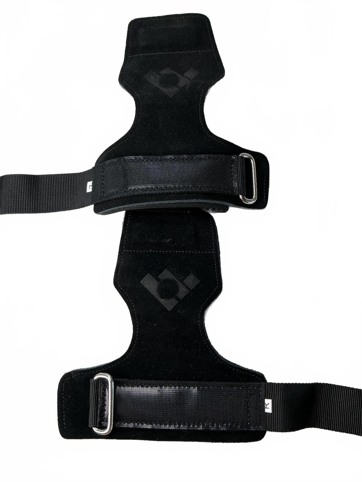 Cofof Wrist Wraps Unisex Black Adjustable Support Straps