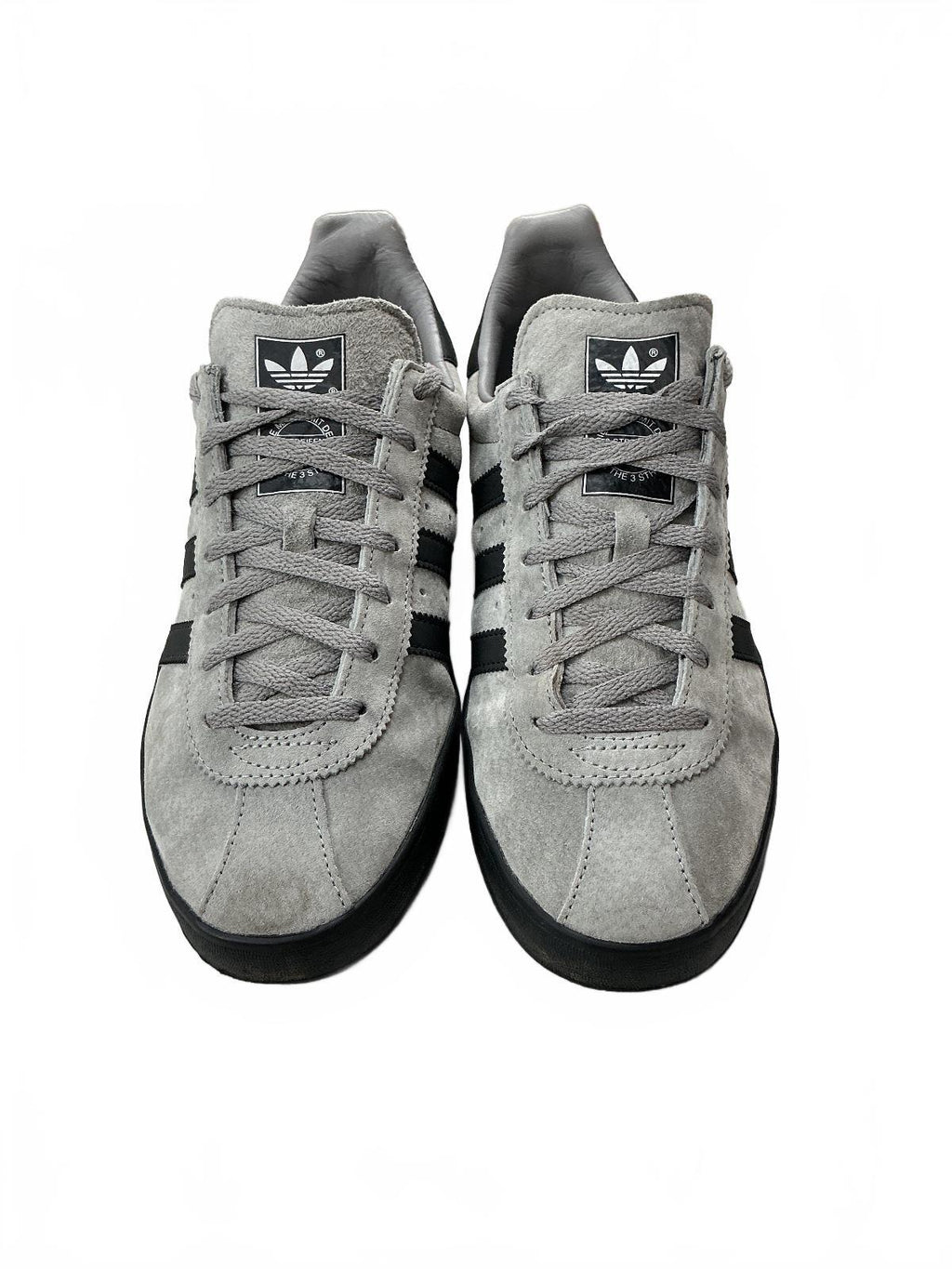 adidas Broomfield Men's UK 8 Grey Black Suede Trainer Casual Shoes
