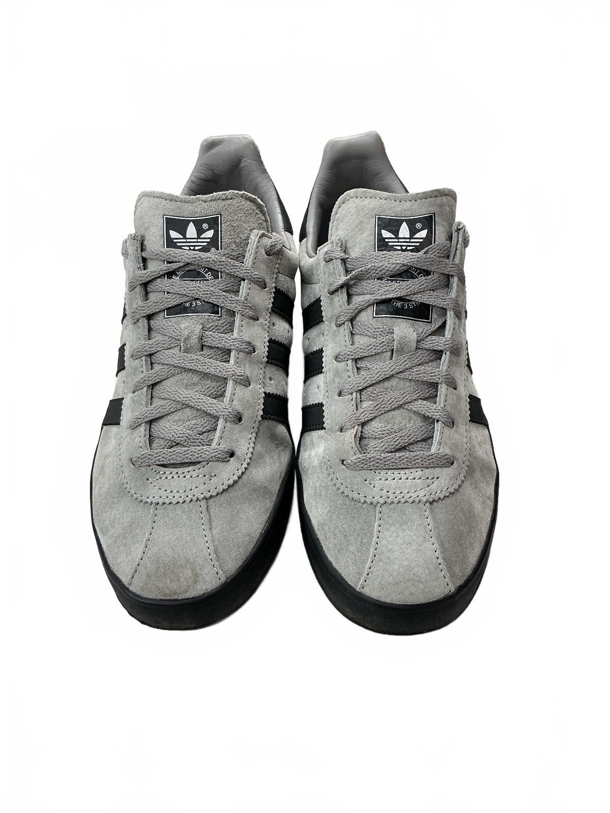 adidas Broomfield Men's UK 8 Grey Black Suede Trainer Casual Shoes