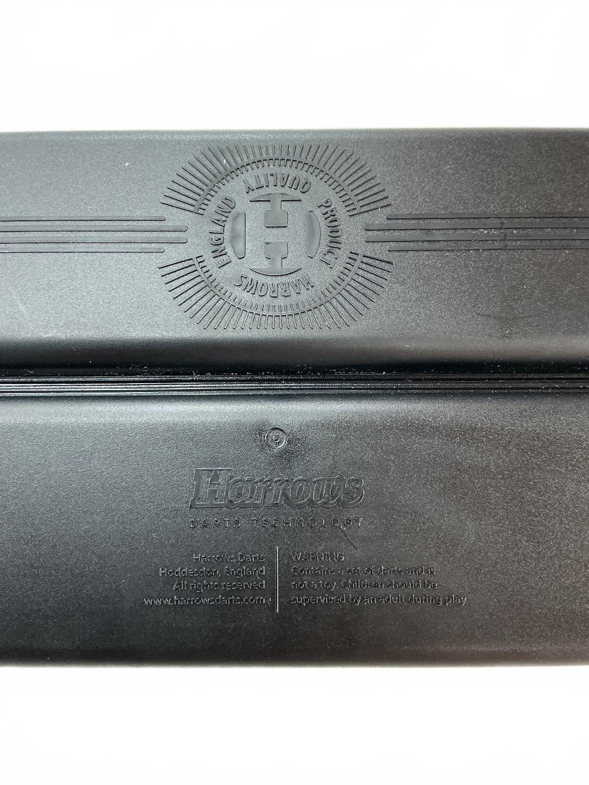 Harrows NX-Elite 90% 23g Men's Steel Tip Darts Supergrip Black Case