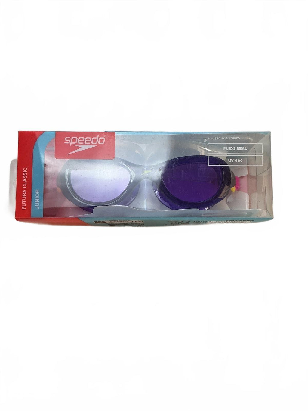 *NEW* Speedo Junior Swimming Goggles and Pink Silicone Cap Set Age 6-14 Years