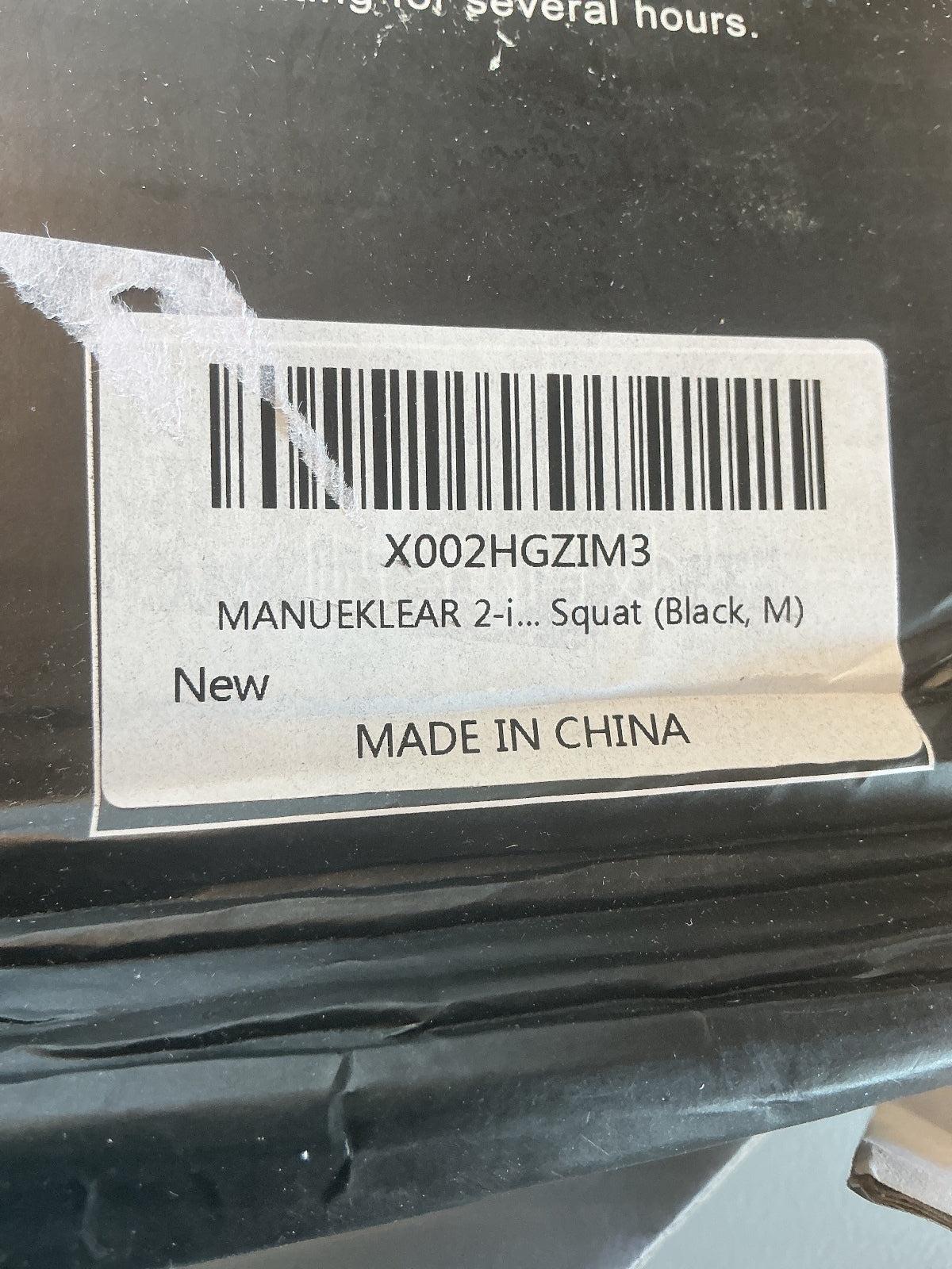 ManuKlear Adjustable Black Weight Lifting Belt Size Medium