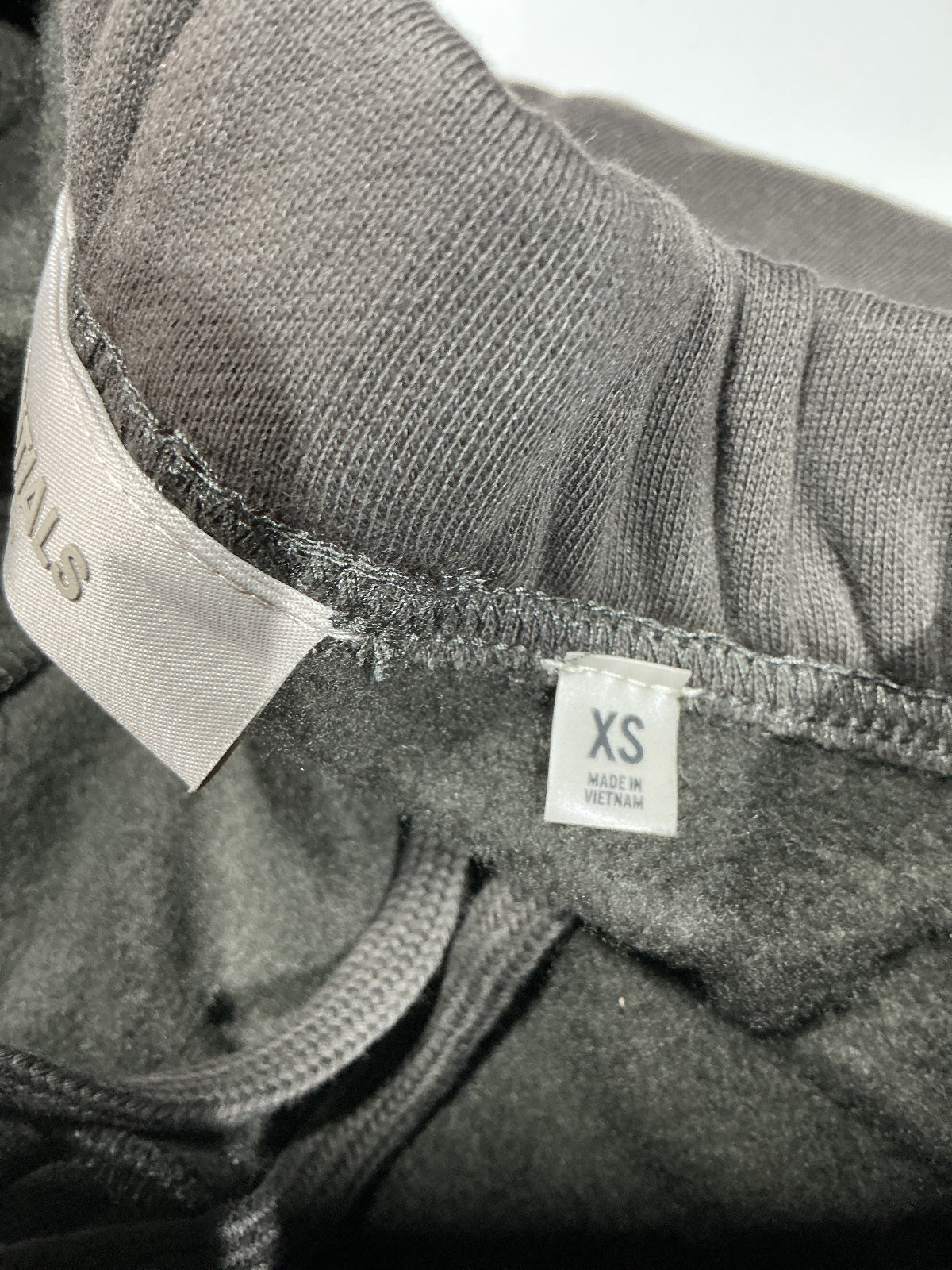 Fear of God Essentials 1977 Sweatpants Joggers Size Regular Xs Dark Grey