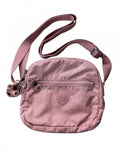 Kipling Pink Keefe Crossbody Bag Women Adjustable Strap Lightweight Functional