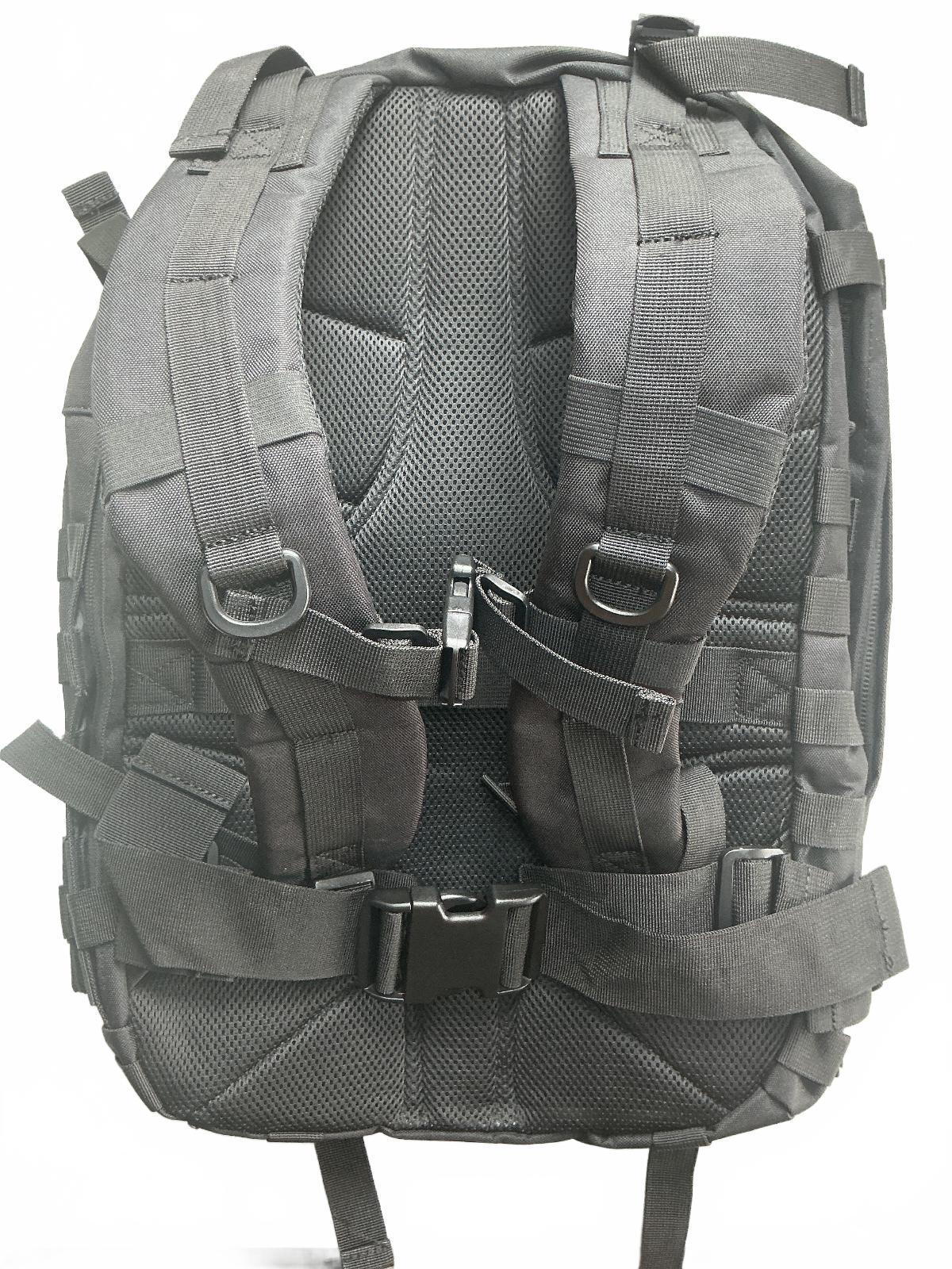 *NEW* Rockland B03 Tactical Backpack Black with Adjustable Straps