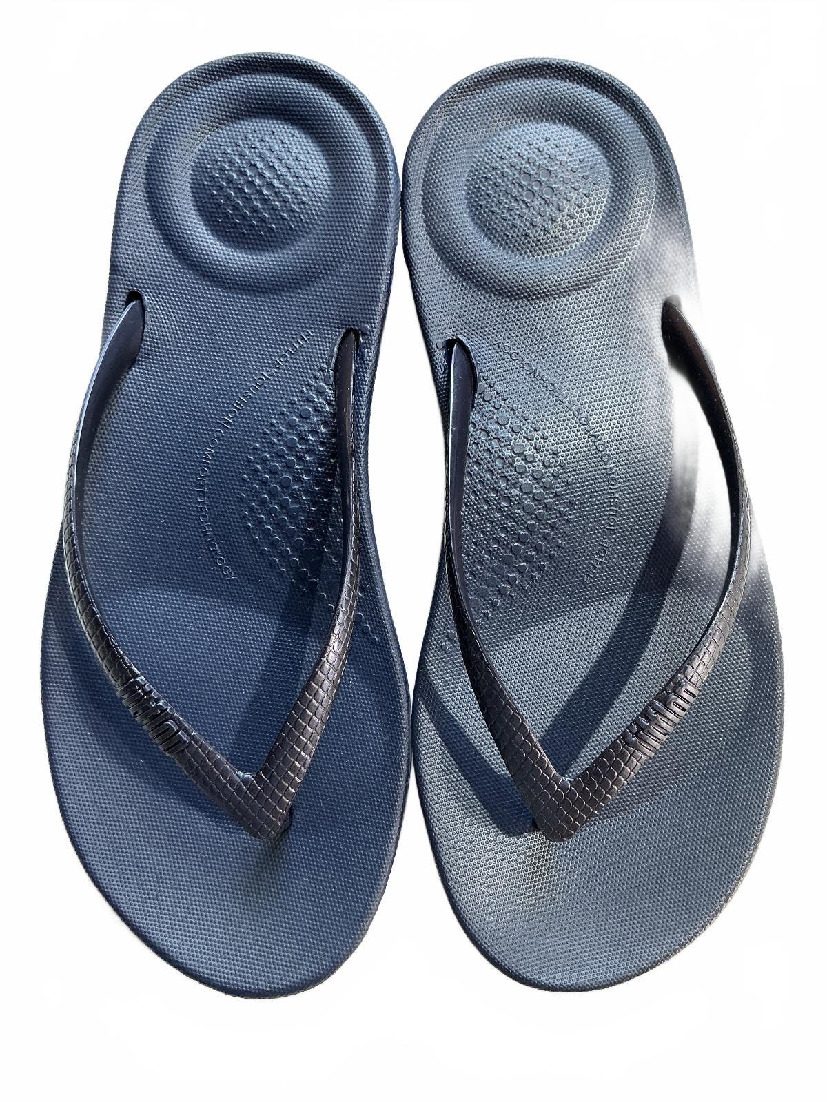 FitFlop Midnight Navy Ergonomic Flip-Flops UK 3 EU 36 US 5 Comfortable