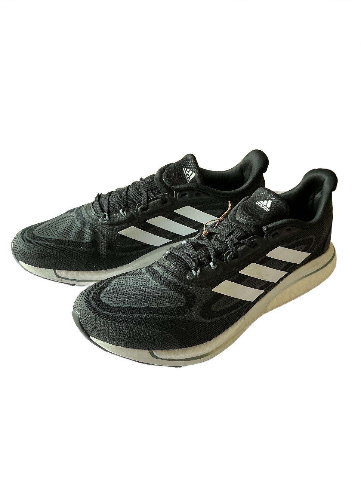 Adidas Supernova+ Black Running Shoes Size 10.5 Uk