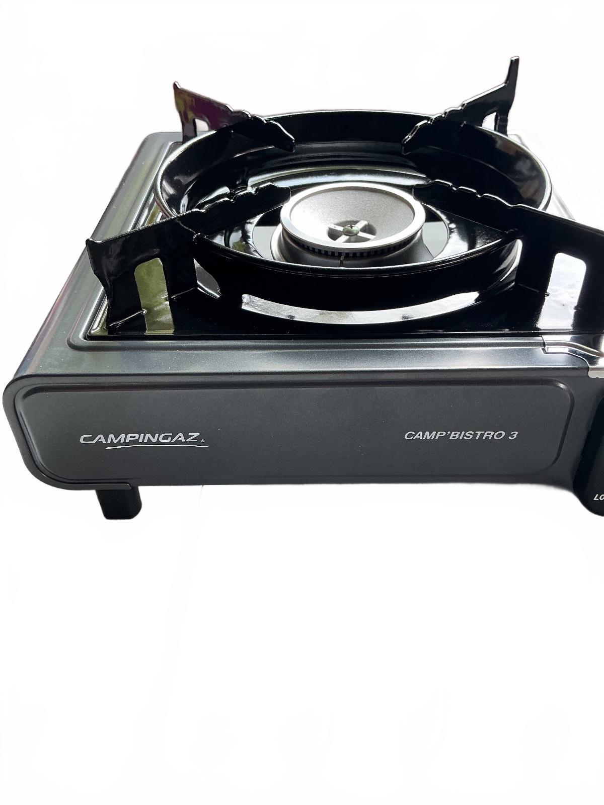 Campingaz Camp'Bistro 3 Portable Gas Stove with Carry Case - Compact Size
