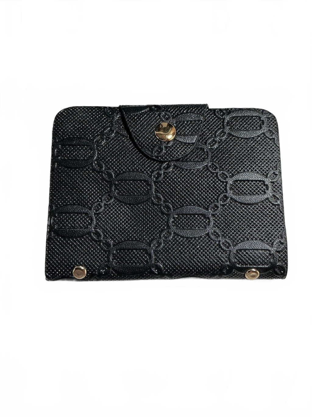 MOROLOVE Black Handbag Set with Wallet and Pouch Size