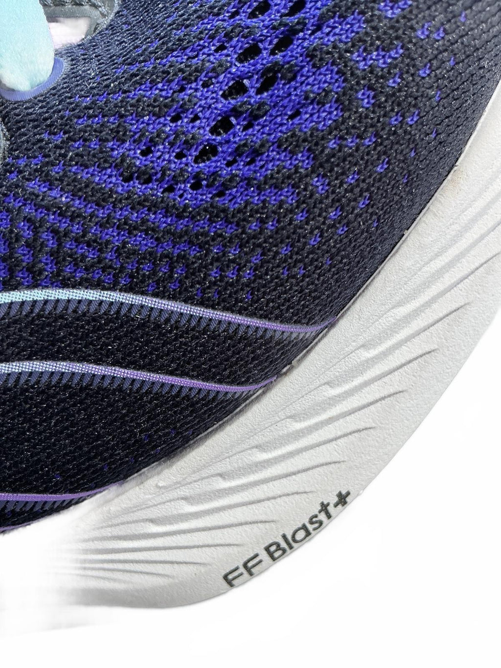 Asics Gel Cumulus Running Trainers Size UK 4 Purple Blue PureGEL FFBlast
