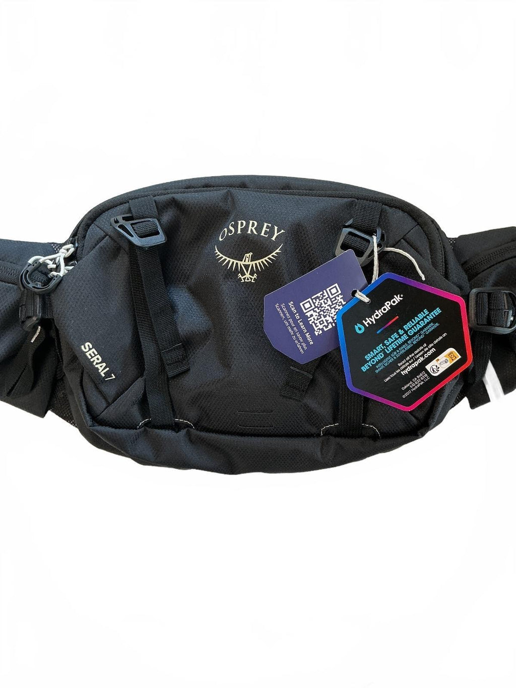 Osprey Seral 7 MTB Hydration Waist Pack Black Medium Used Once