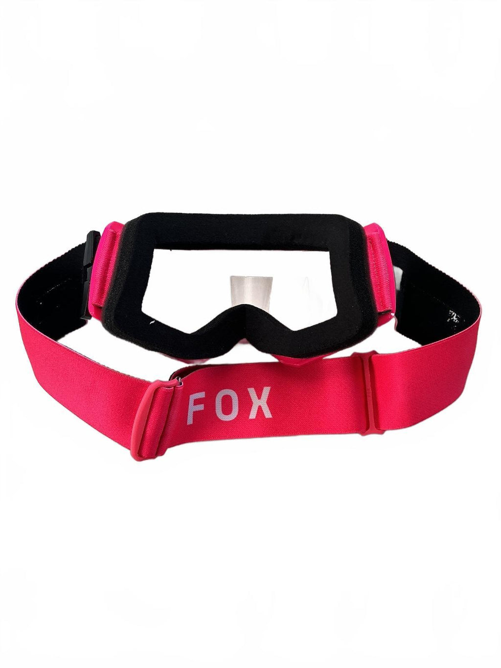 Fox Main Youth Youth Pink Clear Lens Goggles