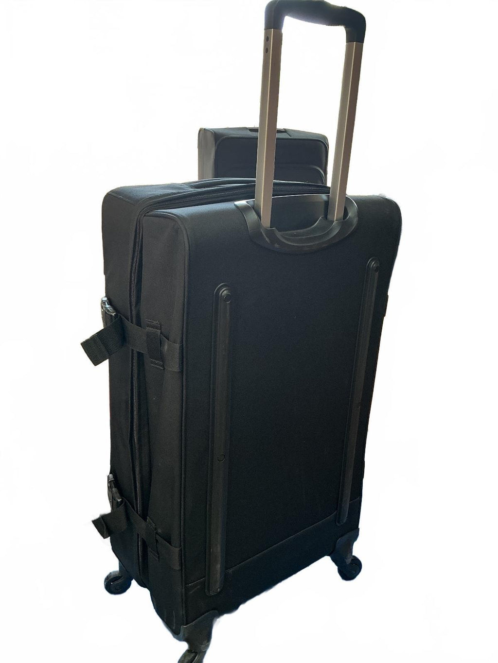 Eastpak Tranverz M Large Black Wheeled Travel Suitcase Luggage