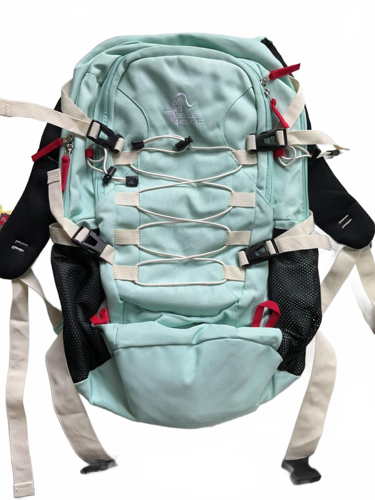 Free Knight Outdoor Hiking Backpack Rucksack Light Blue Size 40L