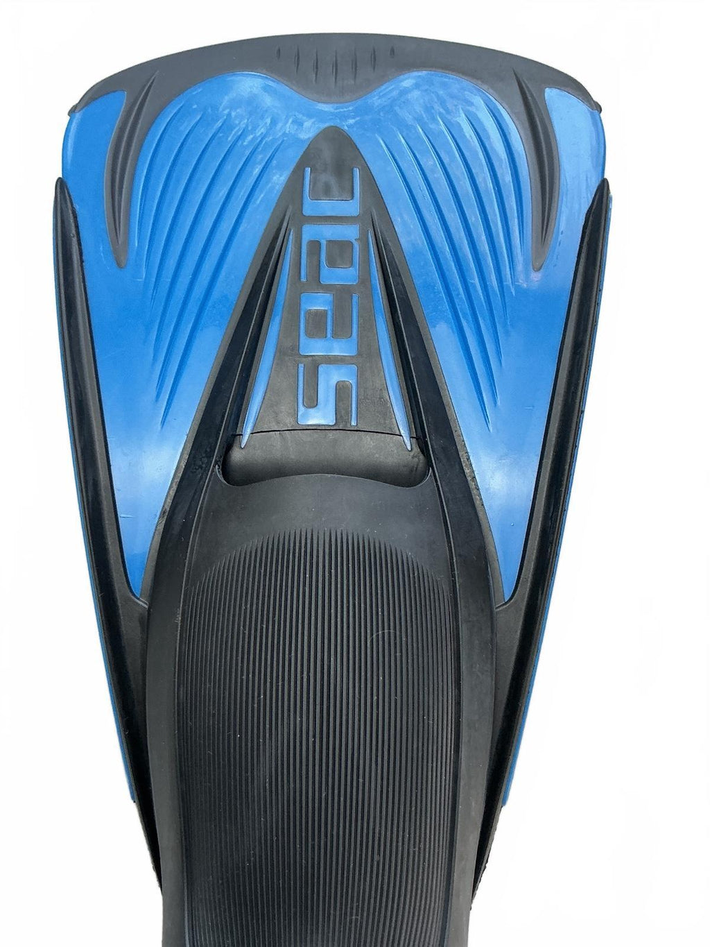 Seac Blue Black Diving Fins Size 38-39 5.5/6.5uk Swim Snorkel Gear