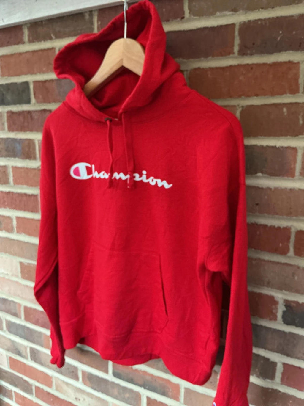 Champion hoodie small ladies