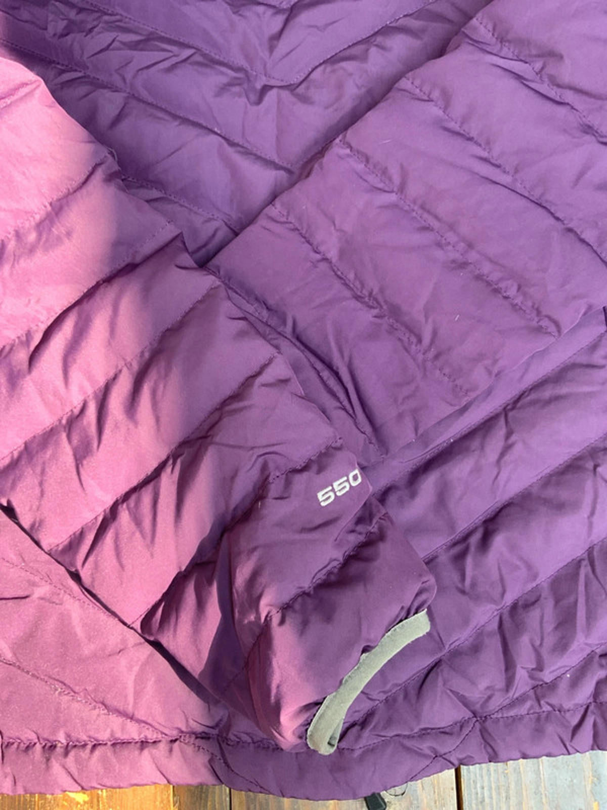 The North Face Purple Quilted Jacket Size Small UK Women's Outerwear