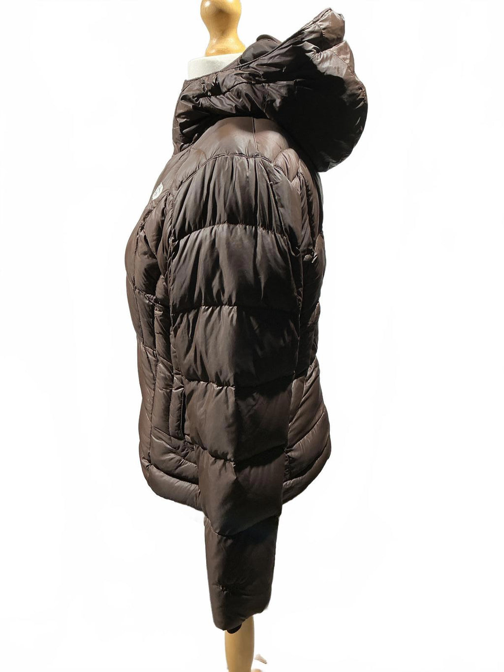 The North Face Women's Down Puffer Jacket Medium Brown Very Good
