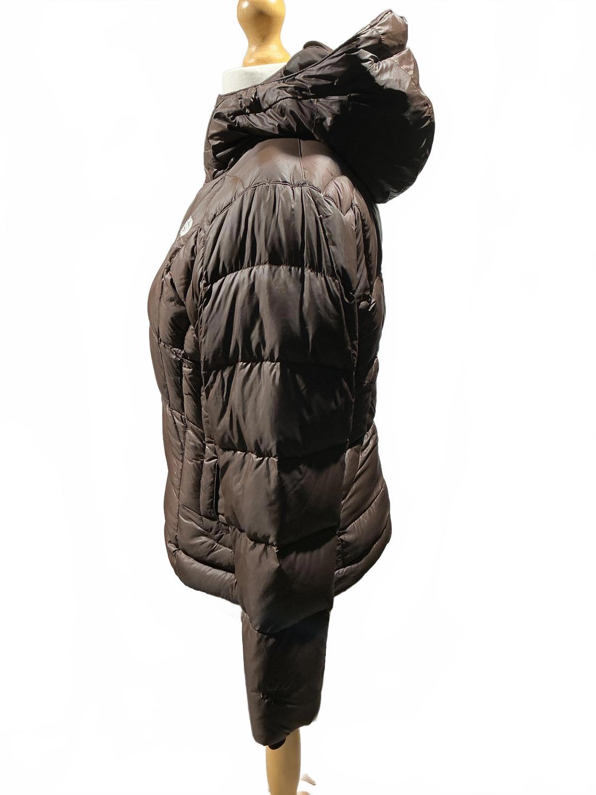 The North Face Women's Down Puffer Jacket Medium Brown Very Good