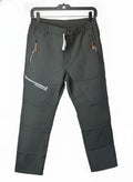 Peakwell Men's Outdoor Trousers Black Fleece Lined Waterproof Size XL
