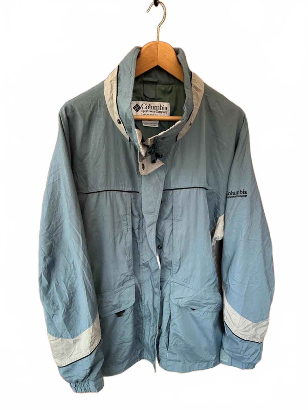 Columbia Sportswear Women's XL Lightweight Outdoor Jacket Light Blue