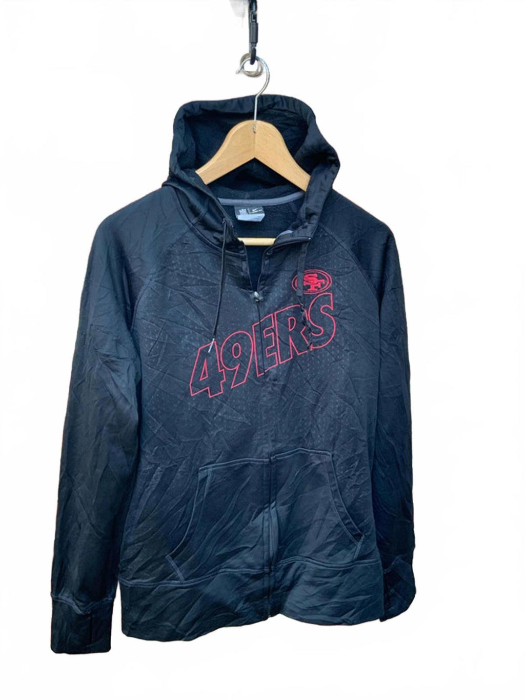 Nike 49ers hoodie ladies large