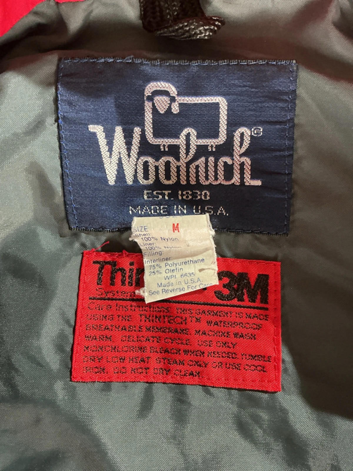 Woolrich thinsulate bomber medium