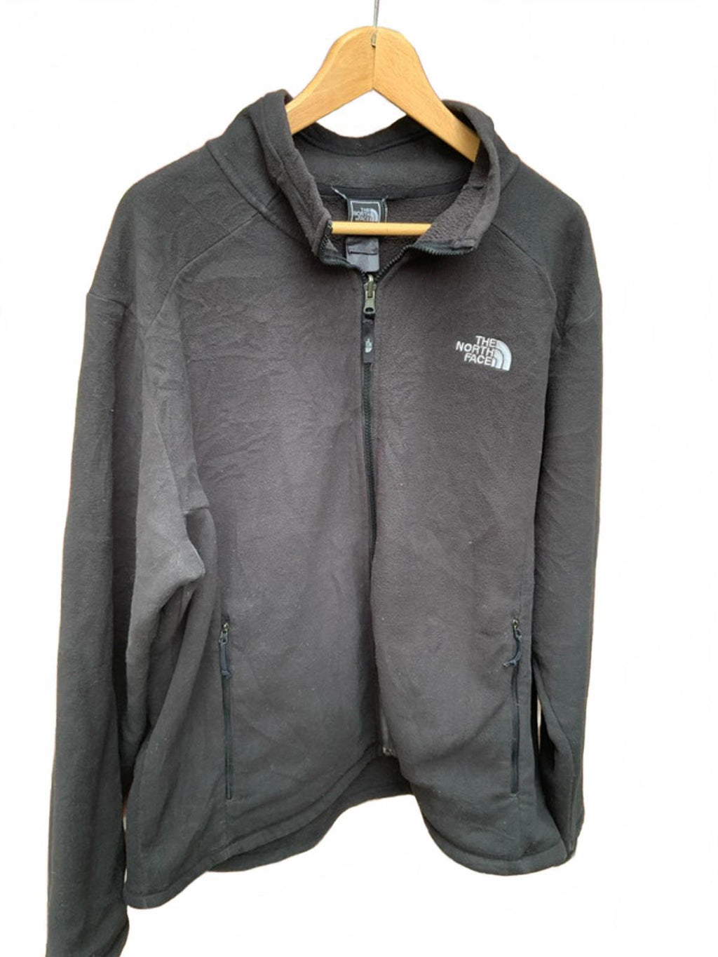 The north face full zip fleece medium