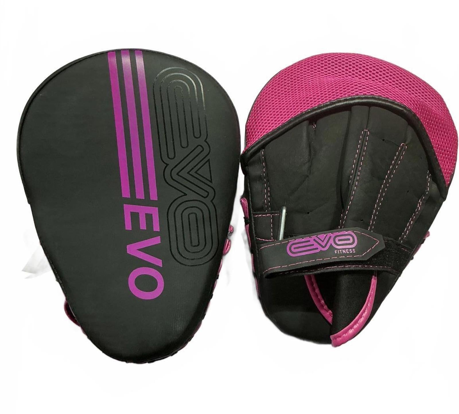Evo Fitness Boxing Focus Mitts Pads Training Gloves