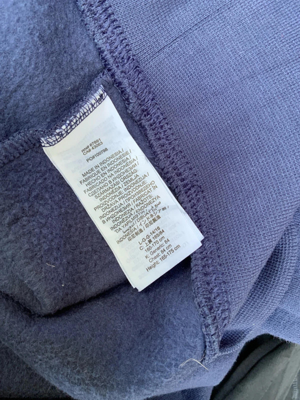 Nike yankees hoodie jnr 14/16