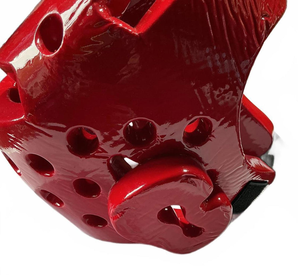 Byronic Defender Red Head Guard Helmet Size Medium