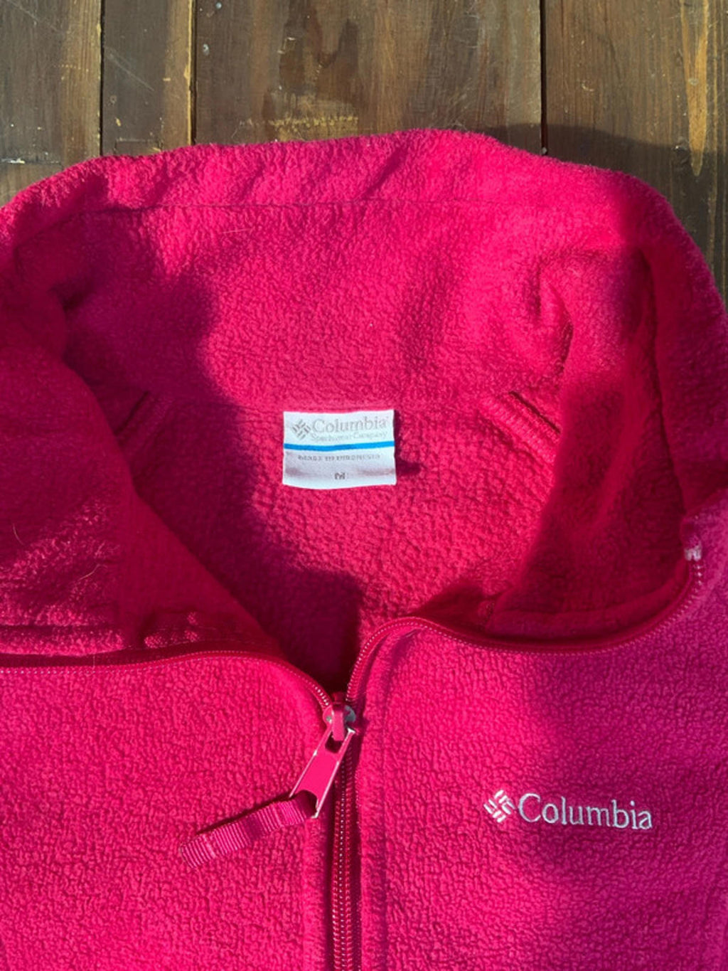 Columbia full zip medium ladies fleece