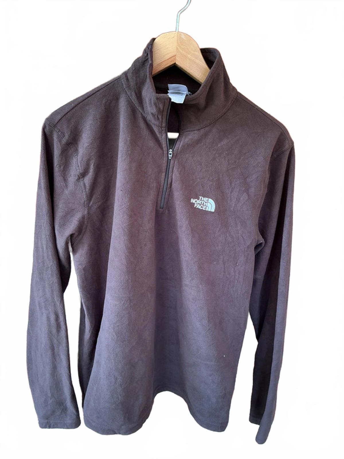 The North Face Men's Brown Fleece Pullover Medium