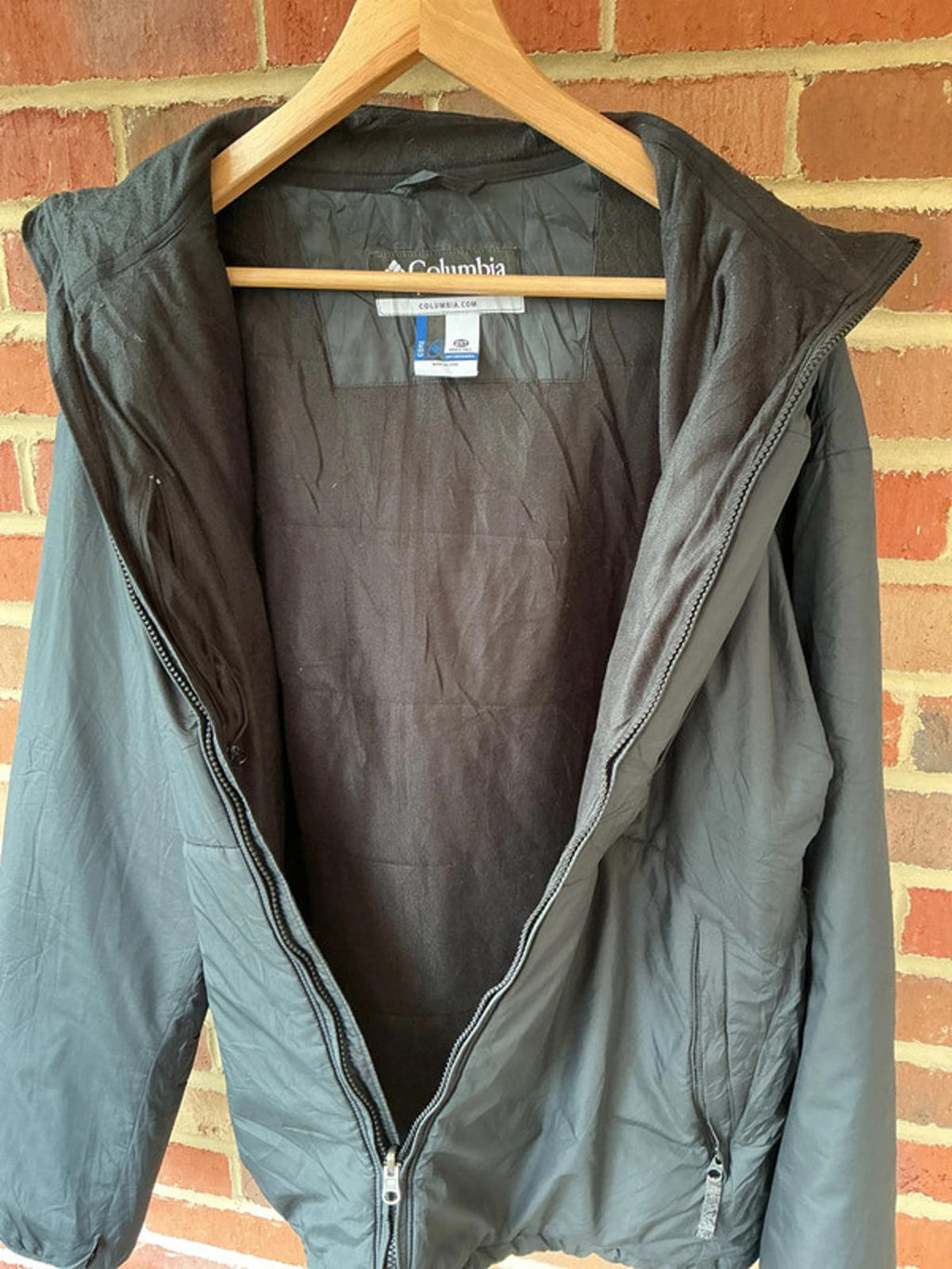 Columbia Men's Tall 2XT Black Lightweight Jacket Core Interchange