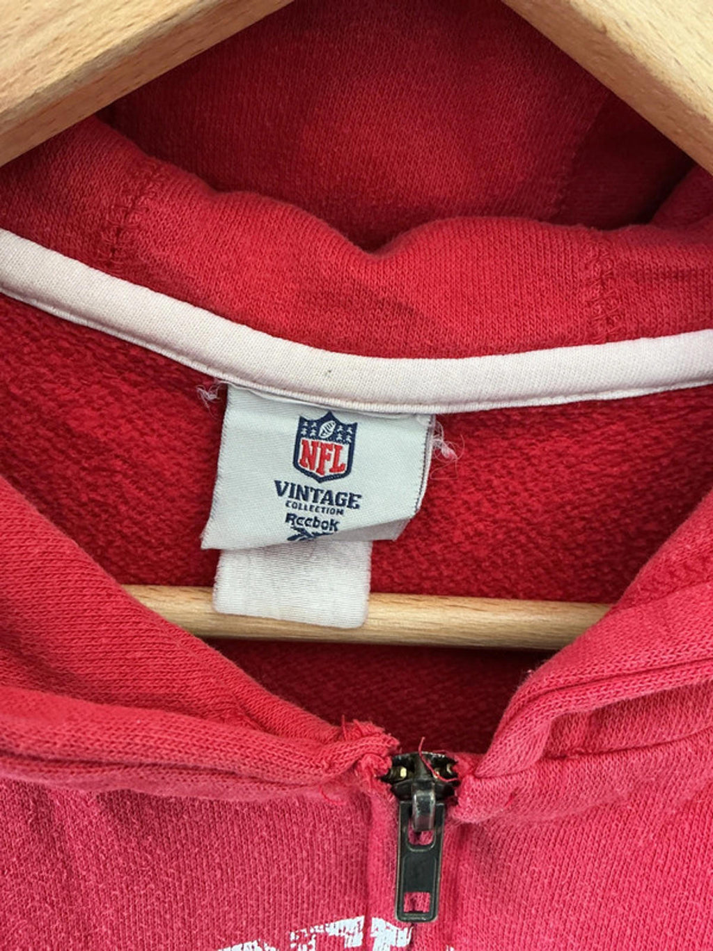 Reebok vintage chiefs hoodie medium ladies
